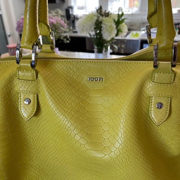 Yellow Joop bag! Like new! Only used once. Real leather - Picture 14 of 14